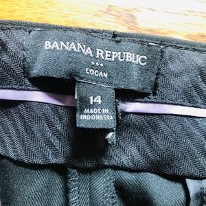 Women’s Banana Republic Logan Black Dress Pants – Sz. 14 – Orig. $110
